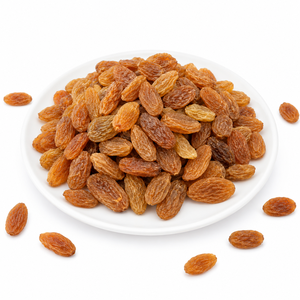 Premium golden Razqi raisins from Yemen — زبيب رازقي ذهبي